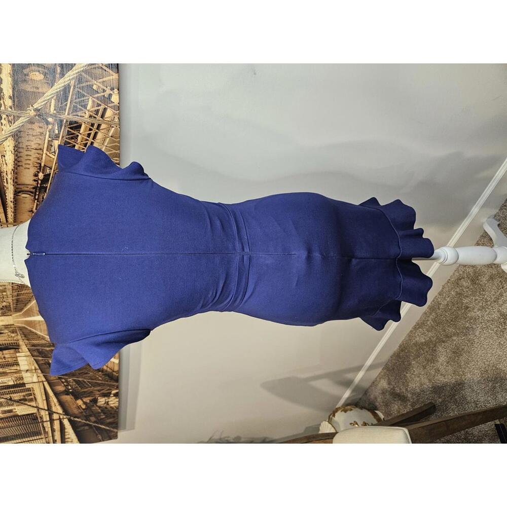 ALI  & Jay Chic Navy Blue Ruffled Dress - Picture 3 of 7